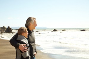 Senior Couple on the beach